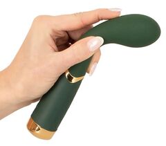 Зеленый стимулятор точки G Luxurious G-Spot Massager - 19,5 см. - 