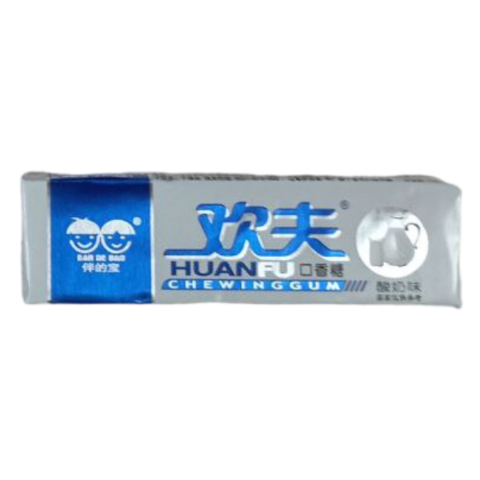Жевательная резинка со вкусом Йогурта Huanfu, 15 гр
