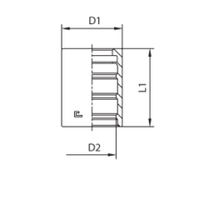 Муфта DN 16 R7 NEW производства CAST