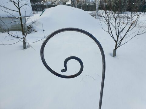 Садовый декор Крюк Завиток СД0001