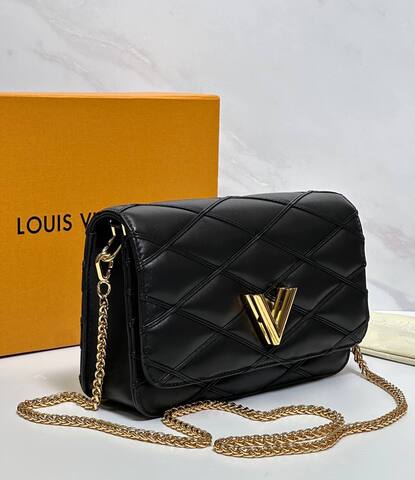 Клатч Louis Vuitton GO-14 чёрный.