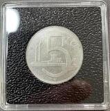K16203 Чехословакия 5 крон, 1929 Ag-500, 7 gr