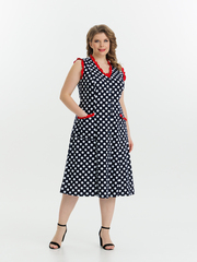 4532 Сарафан на пуговицах