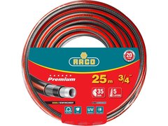 RACO PREMIUM, 3/4?, 25 м, 35 атм, пятислойный, усиленный двумя слоями армирования, поливочный шланг (40300-3/4-25)