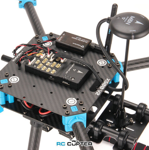 Набор для сборки квадрокоптера Holybro PX4 Development Kit - X500 v2 (рама, ВМГ, Pixhawk 6c, GPS M10, телеметрия 433)