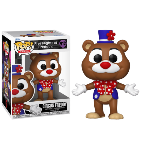 Фигурка Funko POP! Five Nights at Freddy's: Circus Freddy (912) (Б/У)