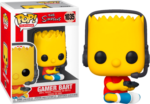 Funko POP! The Simpsons: Gamer Bart (1035)