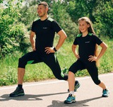Капри Nordski Premium Black-Green унисекс