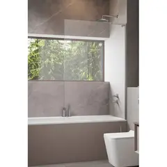 Radaway 10316080-91-01R Modo SL Шторка для ванны Brushed Nickel PNJ II 80 Right фото