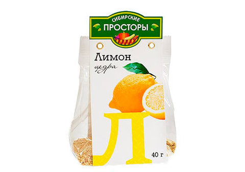 Цедра  лимона Сибирские Просторы, 40г