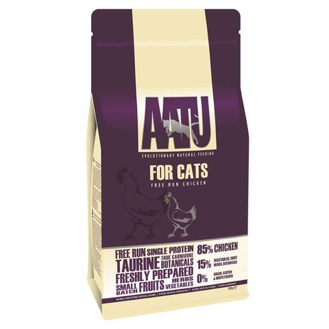 сухой корм для кошек AATU (ААТУ) курица 200 г