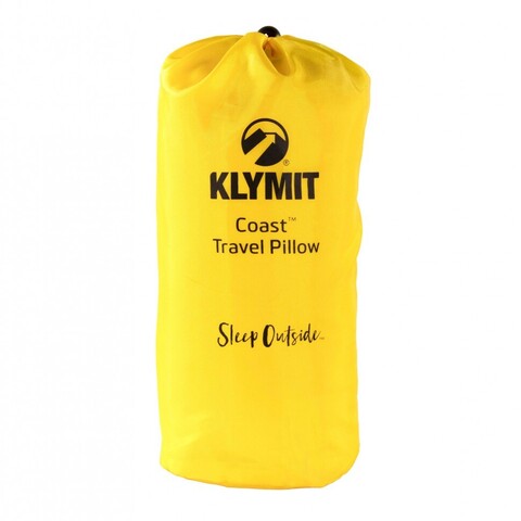 Картинка подушка Klymit coast travel pillow желтый - 8