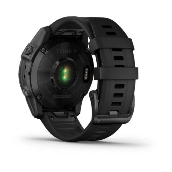 Garmin Fenix 7 Sapphire Solar Black-Black