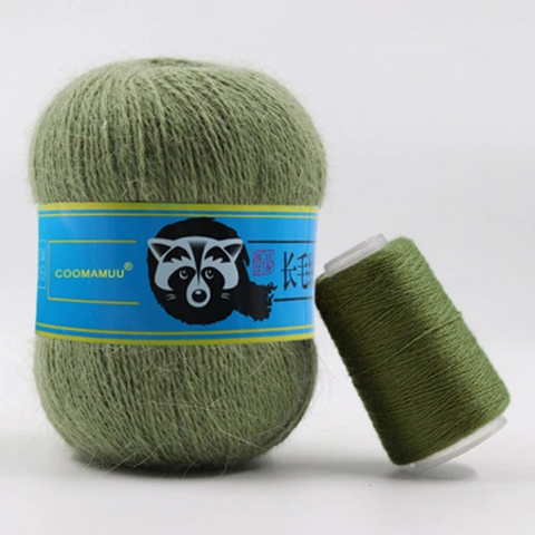 Пряжа Mink Wool 895 полынь (уп.5 мотков)