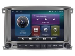 Магнитола для Toyota Land Cruiser 100 / Lexus LX 470 (2003-2007) Android 10 4/64GB IPS DSP 4G модель IN-TO222TS18