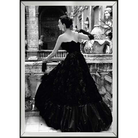 Постер 70х100 Black Evening Dress