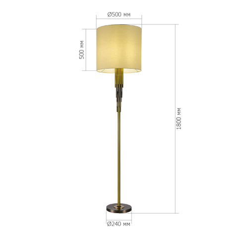 Светильник напольный ST Luce Gloria SL1638.305.01