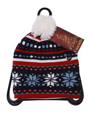 Шапка новогодняя со светодиодными лампочками.