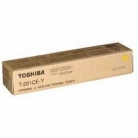 Тонер T-281C-EY желтый для Toshiba e-STUDIO 281c/351c/451c (10K) (6AK00000107)