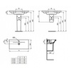 Раковина подвесная 55х38 см Ideal Standard Connect Space E136401