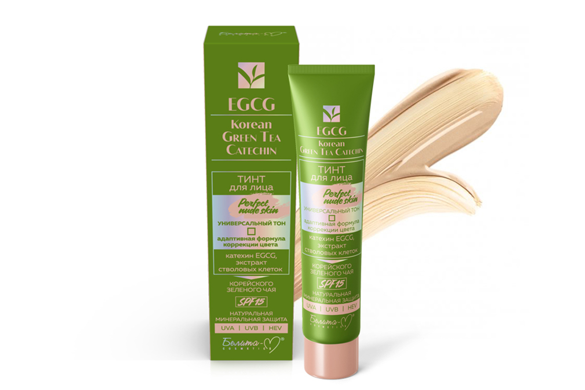 Купить БелитаМ EGCG Korean Green Tea Catechin Тинт для лица Perfect