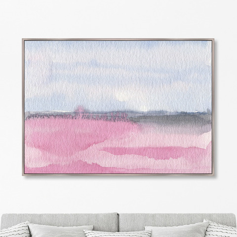 Marina Sturm - Репродукция картины на холсте Landscape, early spring, 2021г.