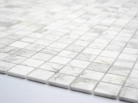 Мозаика LeeDo Caramelle: Pietrine - Dolomiti Bianco матовая 29,8x29,8x0,4 см (чип 23x23x4 мм)