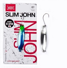Блесна LUCKY JOHN Slim John 2,5 г, цвет 027, арт. LJSJ25-027
