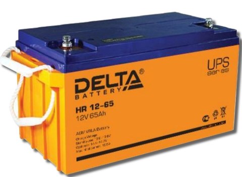 Аккумуляторная батарея Delta HR 12-65