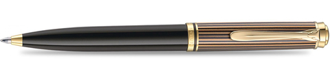 Ручка шариковая Pelikan Souverän® K800 SE 2019, Black & Brown GT (813990)