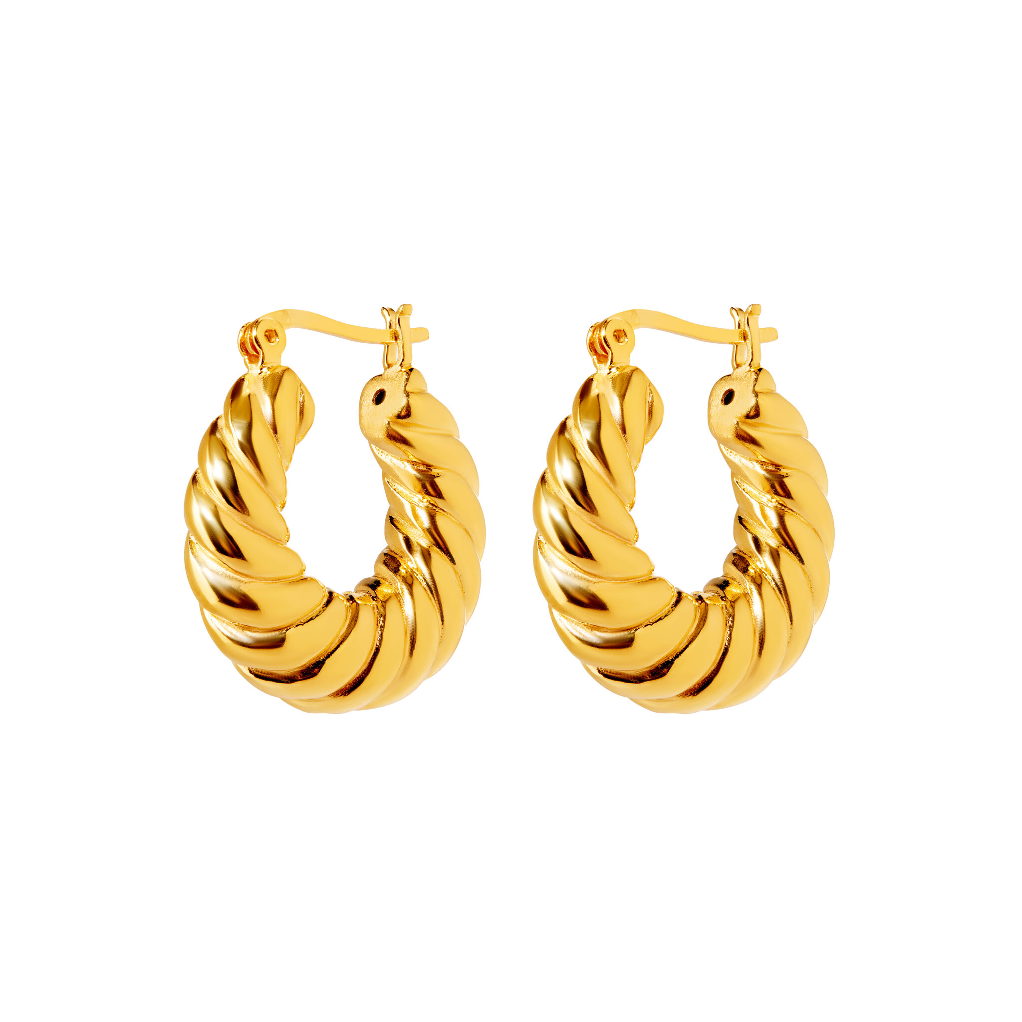 

Серьги Gold Basket Earrings
