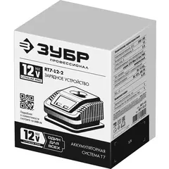 ЗУБР 12 В, 2 А, зарядное устройство для АКБ тип Т7, Профессионал (RT7-12-2)