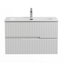Cezares DUET-N-700-2C-SO-BL DUET-N База под раковину подвесная с двумя выкатными ящиками, Bianco Lucido, 700x457x500, DUET-N-700-2C-SO-BL фото