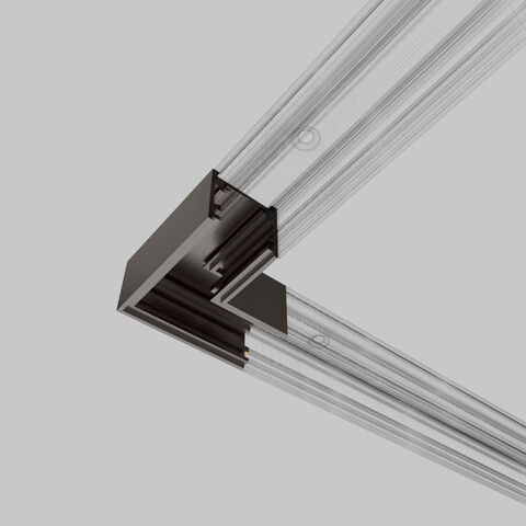 Коннектор угловой для накладного шинопровода Elektrostandard Line Magnetic 85224/00 титан