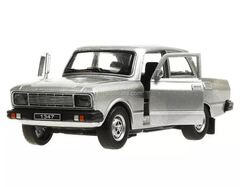 Moskvich-2140SL silver metal 1:34 Technopark