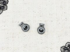 Фиксатор шар, р. 2,1х1,6 см, d 5 мм, серый