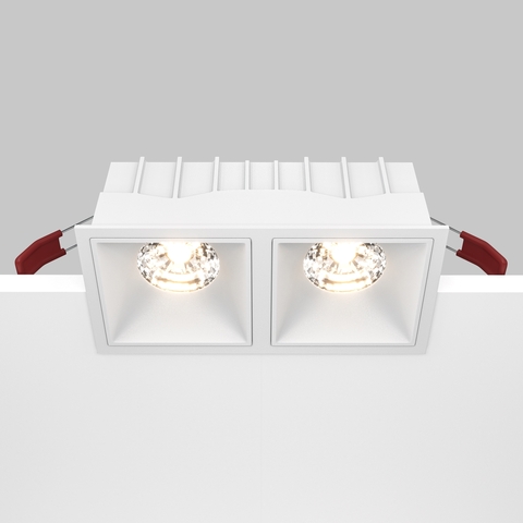 Встраиваемый светодиодный светильник Maytoni Alfa LED DL043-02-15W3K-D-SQ-W