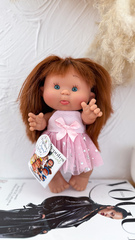 Ванильный пупс с волосами