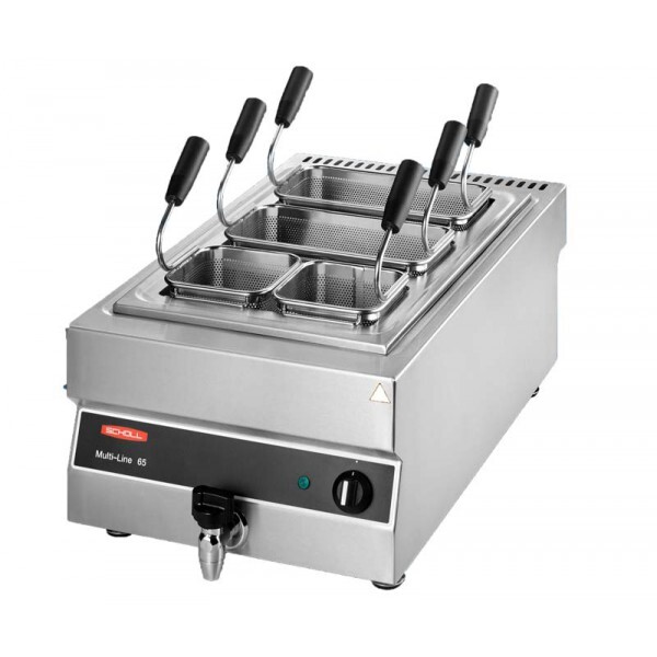 Макароноварка Scholl SH/PA 6000-ML (Z0875) электрическая настольная, 1 ванна с 4 корзинами