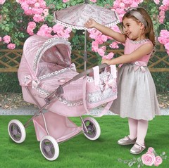 DeCuevas Коляска с сумкой и зонтом 