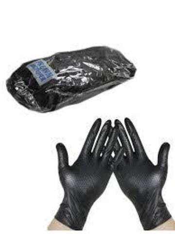 Dry Monster DM-NGLOVES (BLACK) Перчатки нитриловые нестерильные универсальные. Цвет черный. Размер L