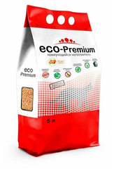 Eco premium наполнитель для кошек древесный персик