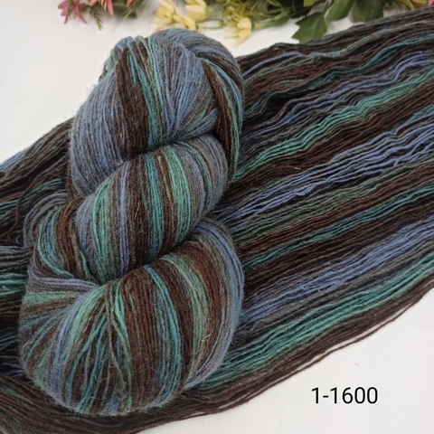 Дундага 6/1 шерсть секционного окрашивания 01-1600 420м/100гр