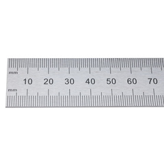 Линейка 2000х40х2,0мм Шкала 1,0мм (Сталь) Kinex(K-met) 1026