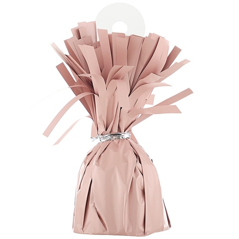 Грузик для шара, Конус, Светло-розовый, 170 г, 1 шт.