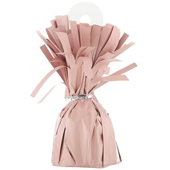 Грузик для шара, Конус, Светло-розовый, 170 г, 1 шт.