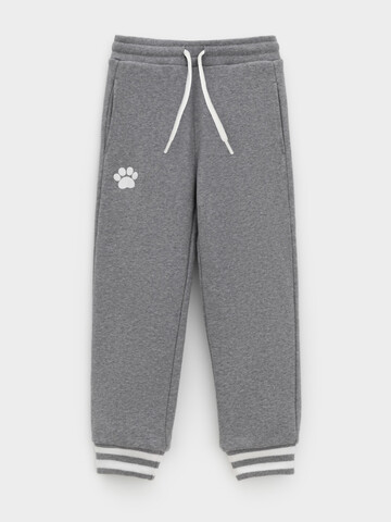 брюки  для девочки  КР 400782/серый меланж к603