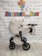 Коляска модульная Adamex Chantal Pro Natura CN-3-VANILLA