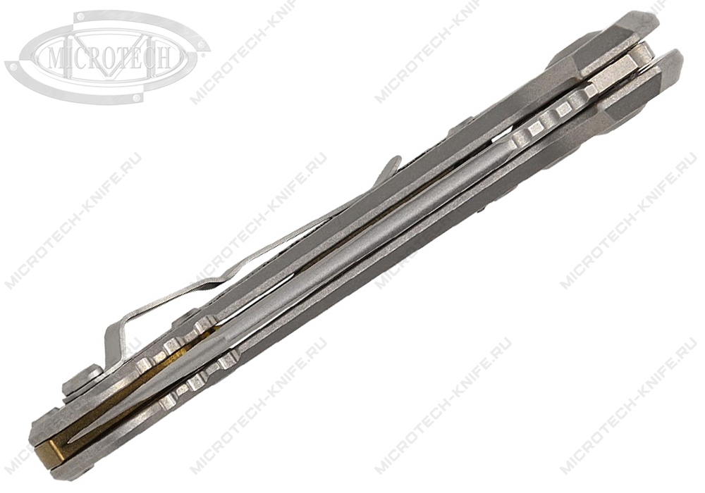 Нож Microtech LUDT 1136-10MS2 Bronze Ti Accent Marfione Select