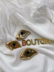 Пуговицы золотистые 